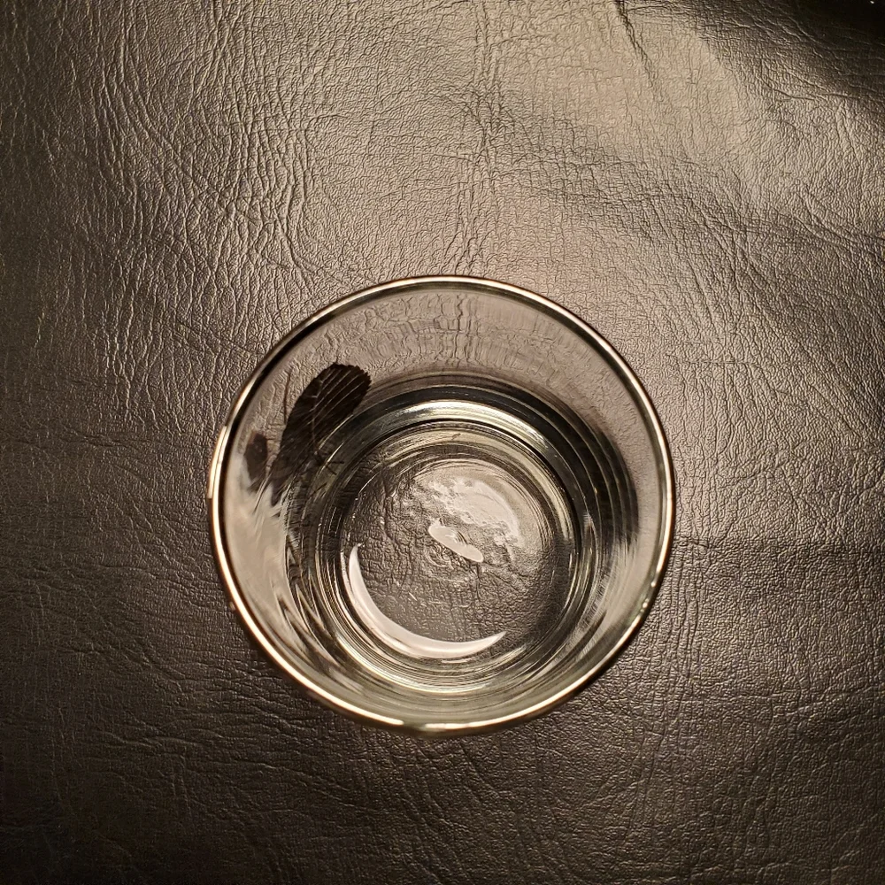 Vintage set of 7 old fashioned glasses
